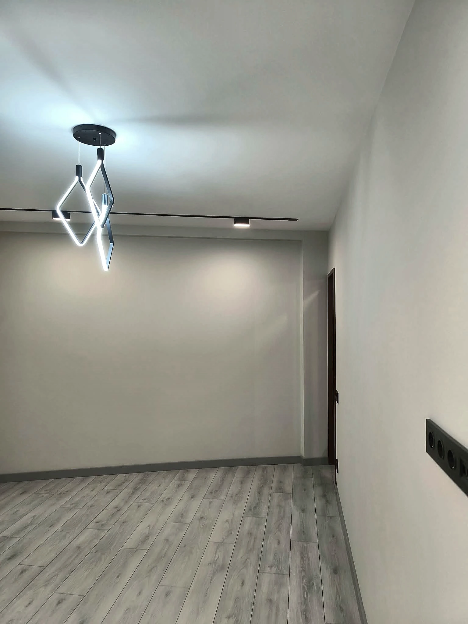 Freshly decorated modern interior